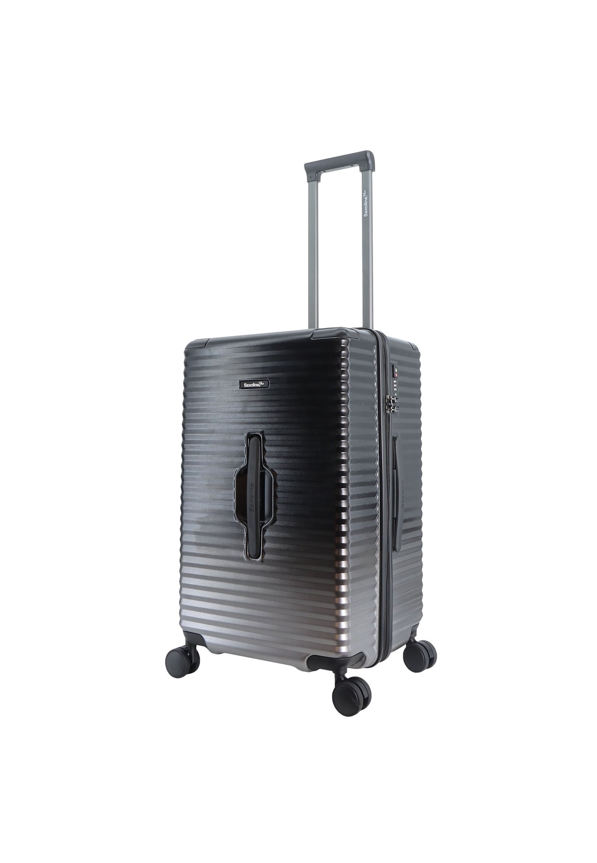 Saxoline Blue Elite Trunk Hard Suitcase - Medium
