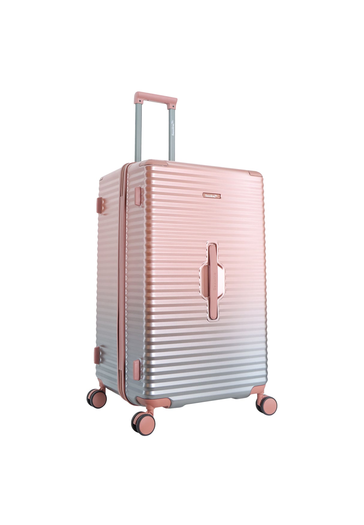 Saxoline Blue Elite Trunk Hard Suitcase - Large