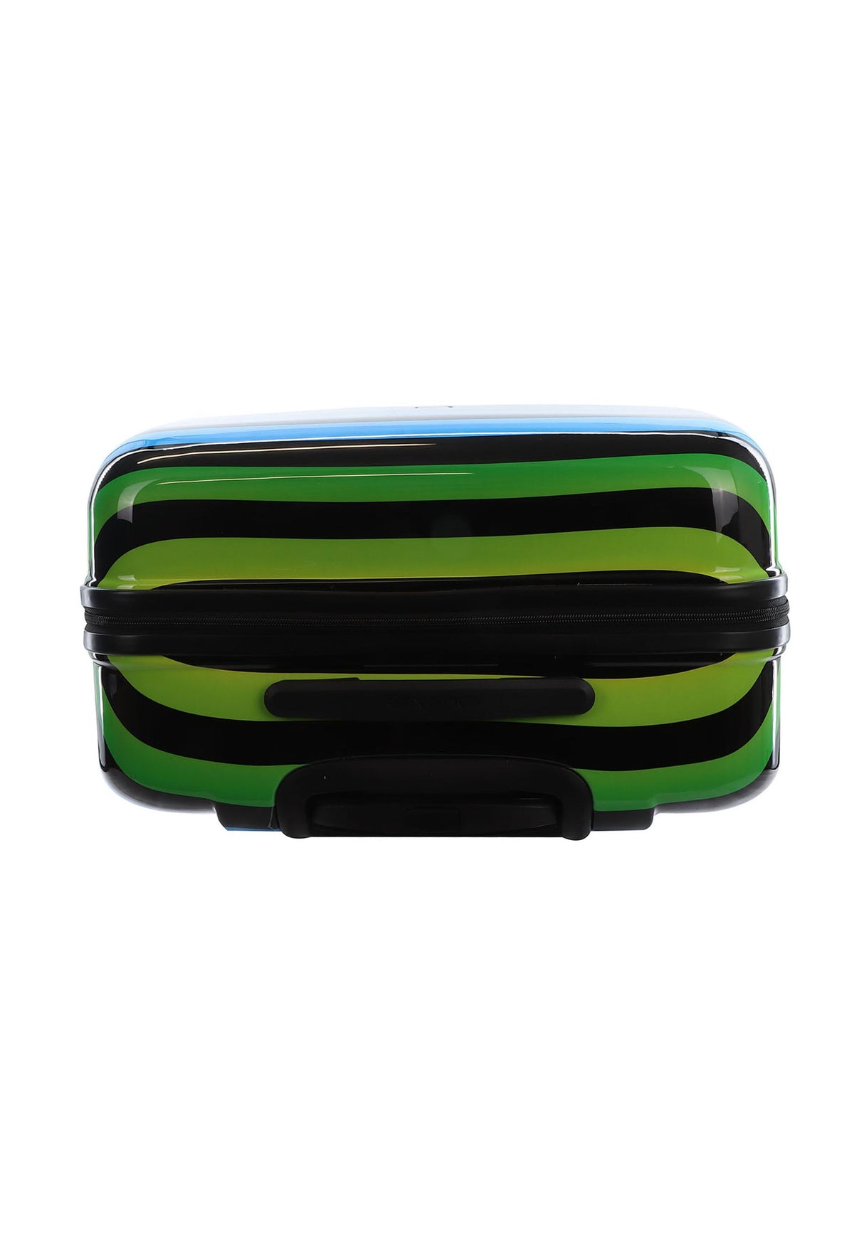 Saxoline Color Strip Print Hard Suitcase Set