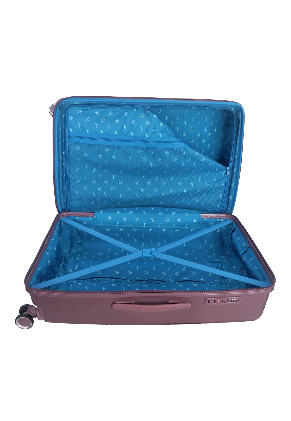 Saxoline Blue Resort Hard Suitcase Set