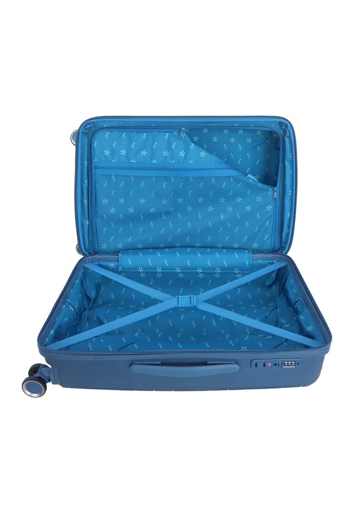 Saxoline Blue Resort Hard Suitcase Set