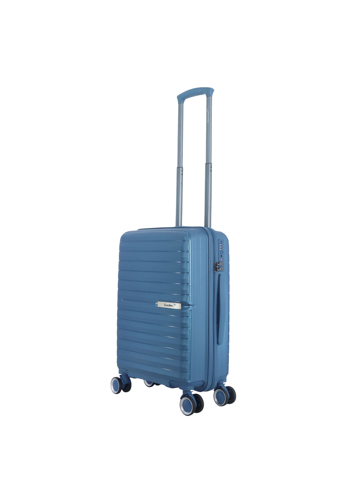 Saxoline Blue Resort Hard Hand Luggage Suitcase Small