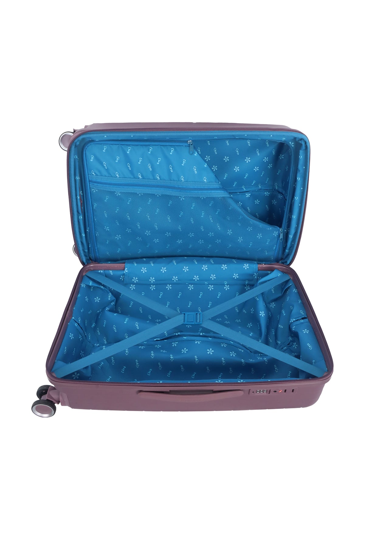 Saxoline Blue Resort Hard Suitcase Medium
