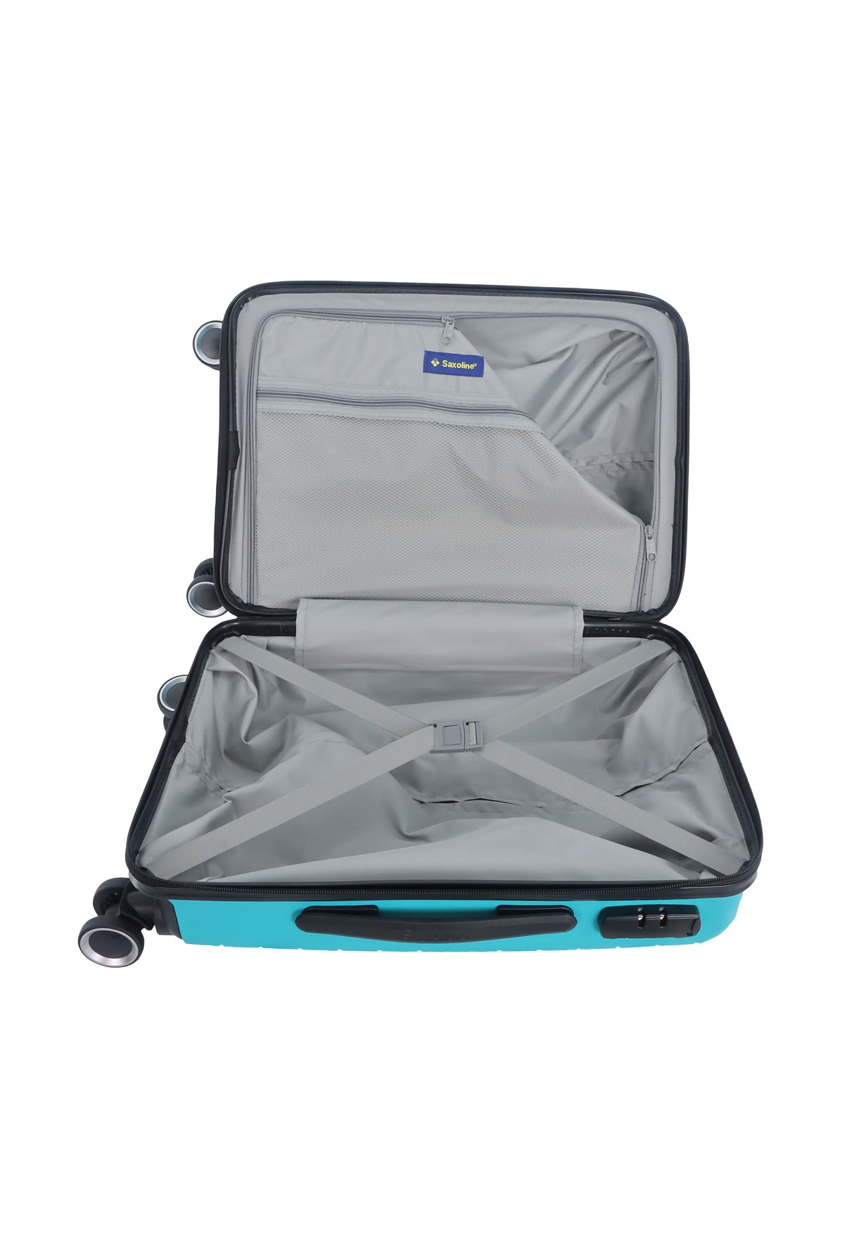 Saxoline Fiesta Hard Hand Luggage Suitcase Small