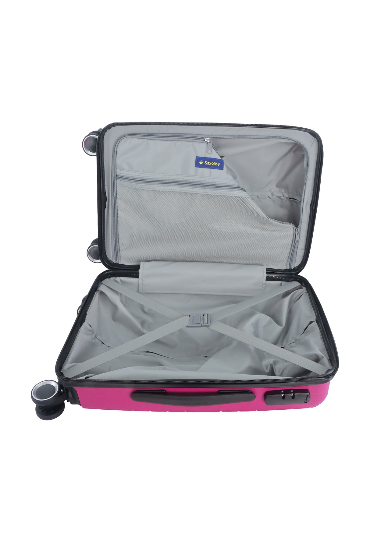 Saxoline Fiesta Hard Hand Luggage Suitcase Small