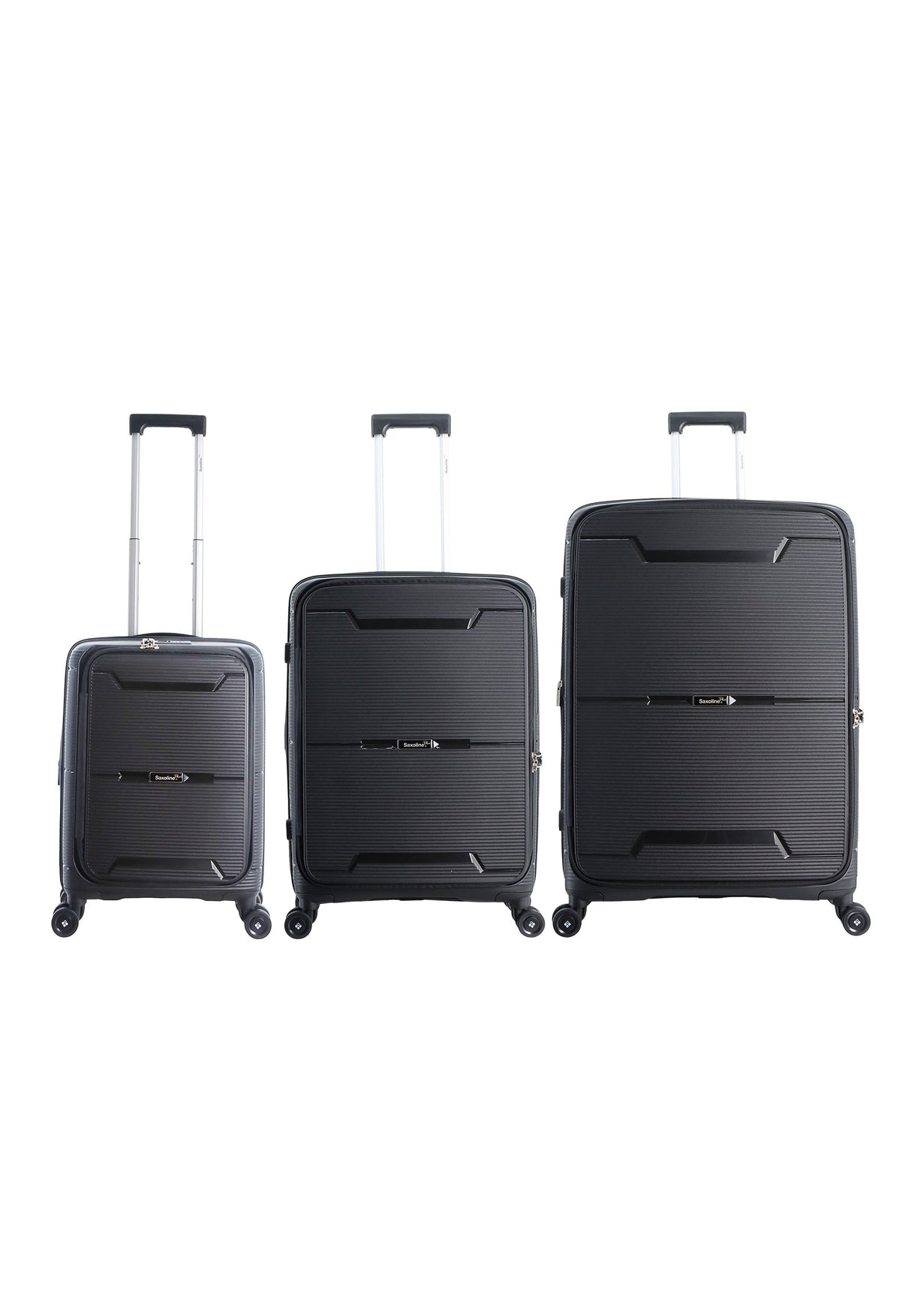 Saxoline Blue Boho Hard Suitcase Set