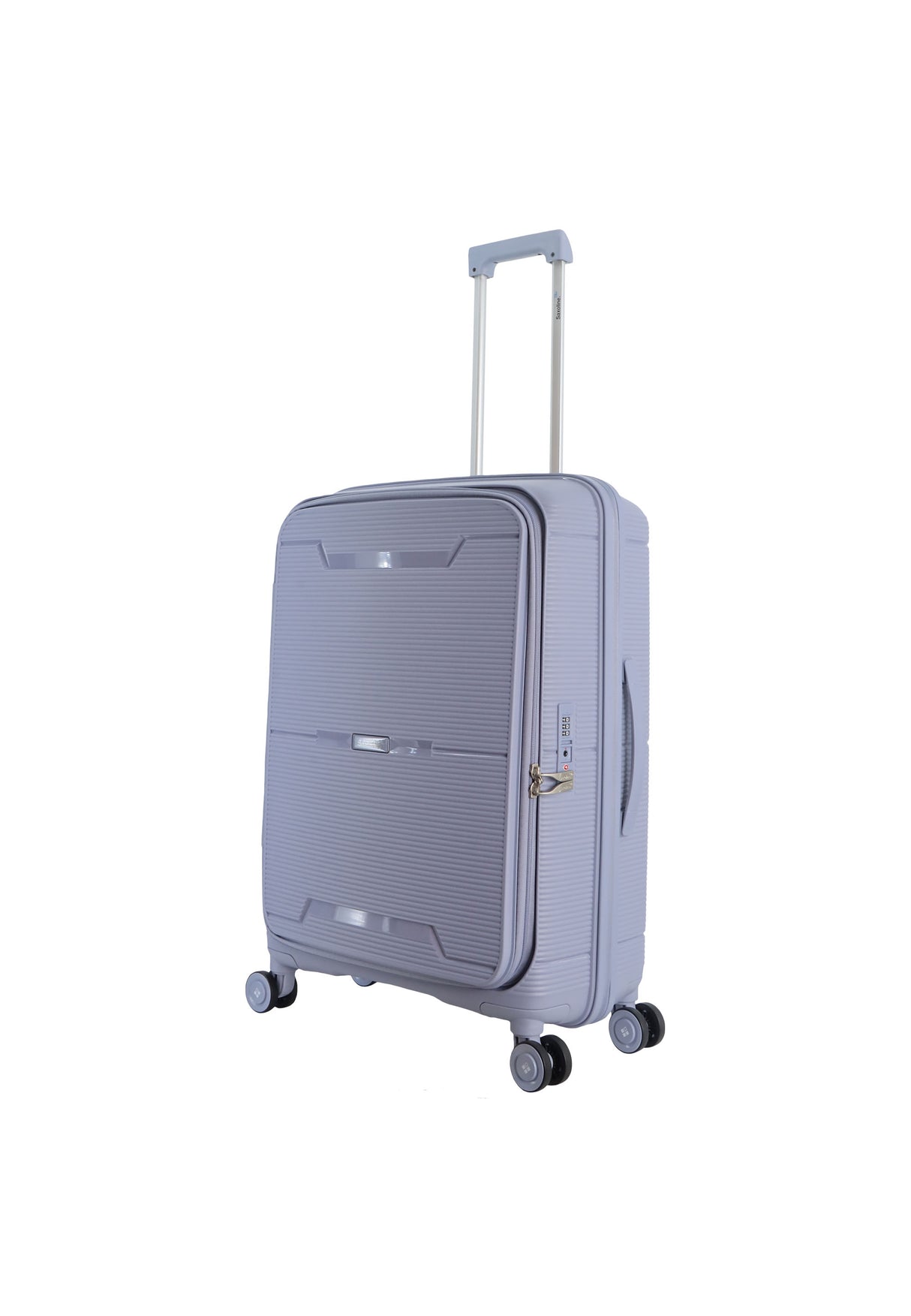 Saxoline Blue Boho Hard Suitcase Medium