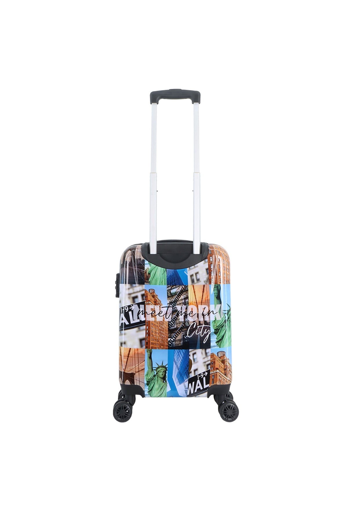 Saxoline The Big Apple Printed Hard Suitcase Small