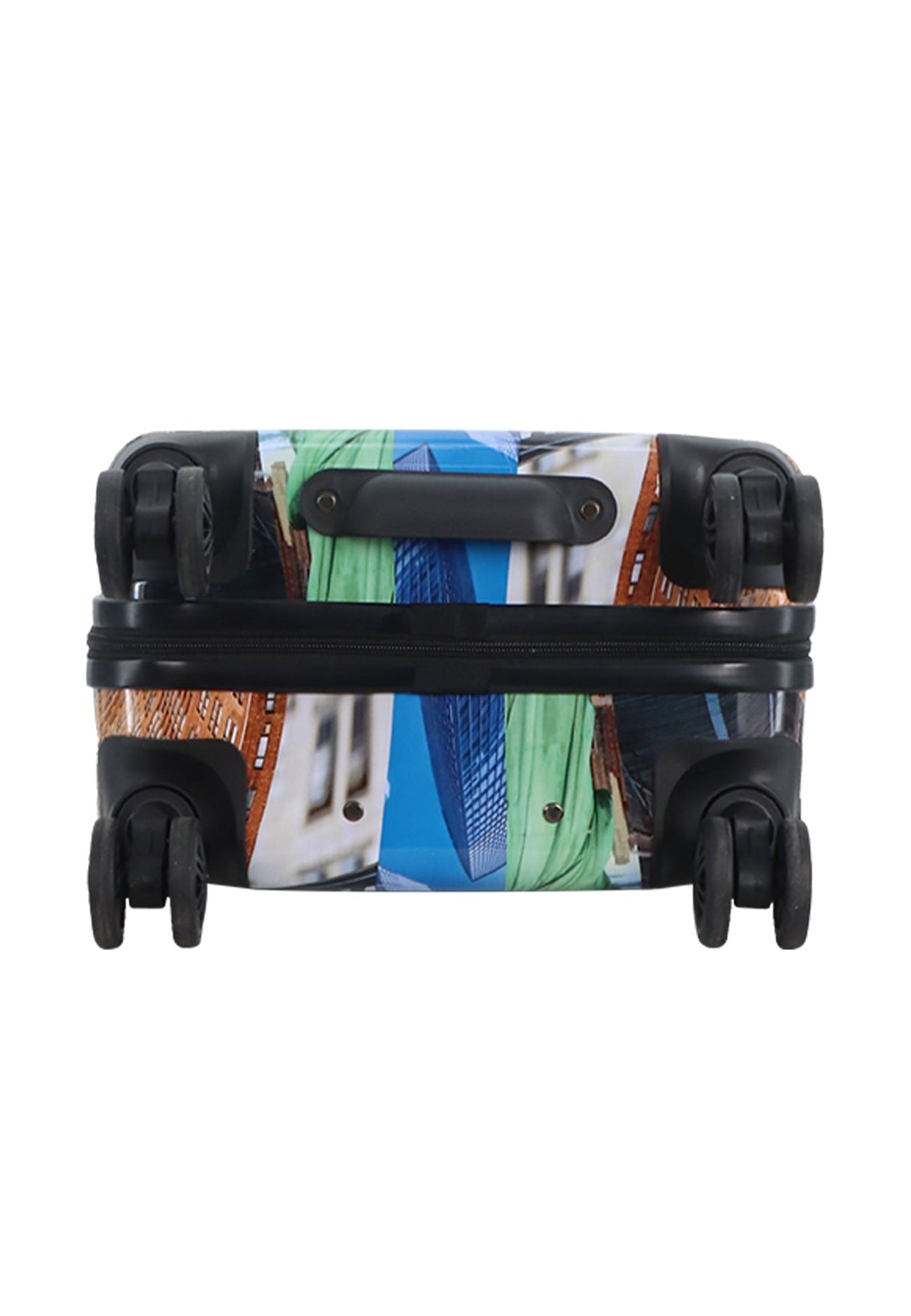 Saxoline The Big Apple Printed Hard Suitcase Small