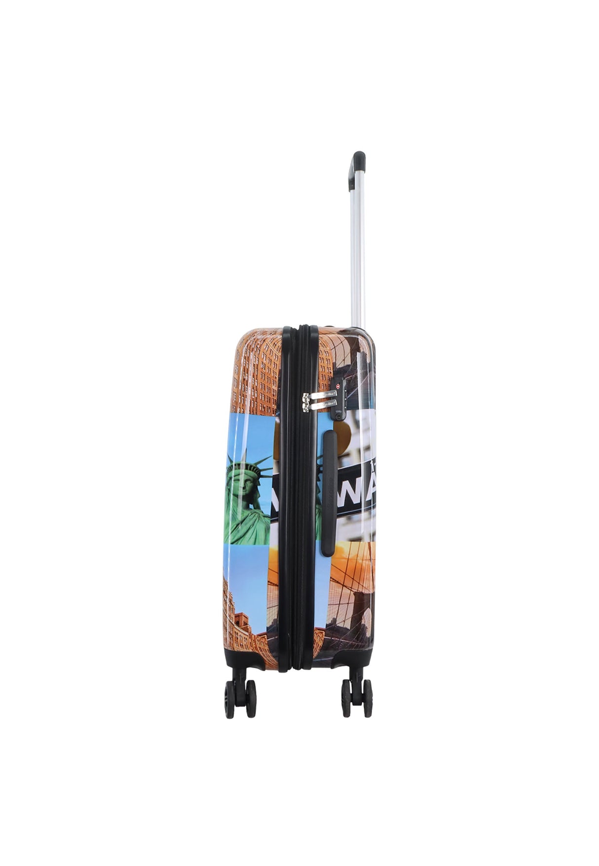 Saxoline The Big Apple Printed Hard Suitcase Medium