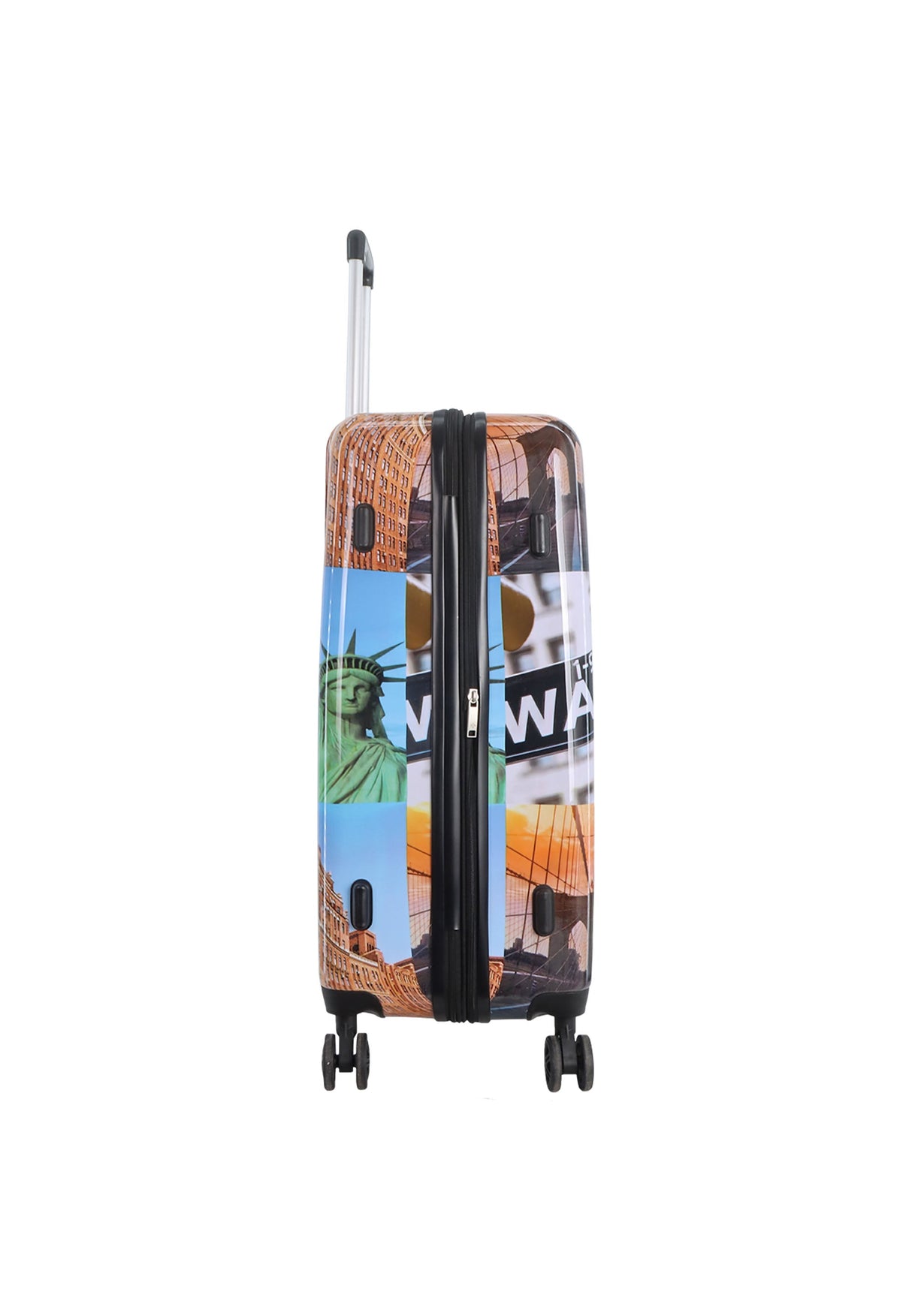 Saxoline The Big Apple Printed Hard Suitcase Large