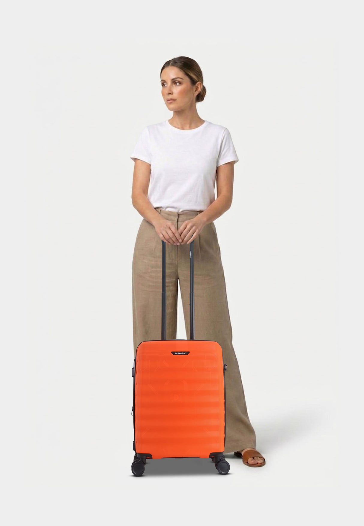Saxoline Flow Hard Hand Luggage Suitcase Small