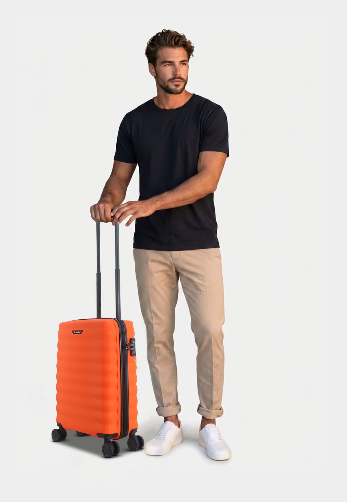Saxoline Flow Hard Hand Luggage Suitcase Small