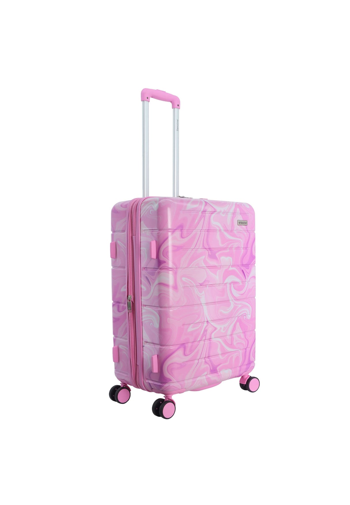Saxoline Splash Printed Hard Suitcase Medium