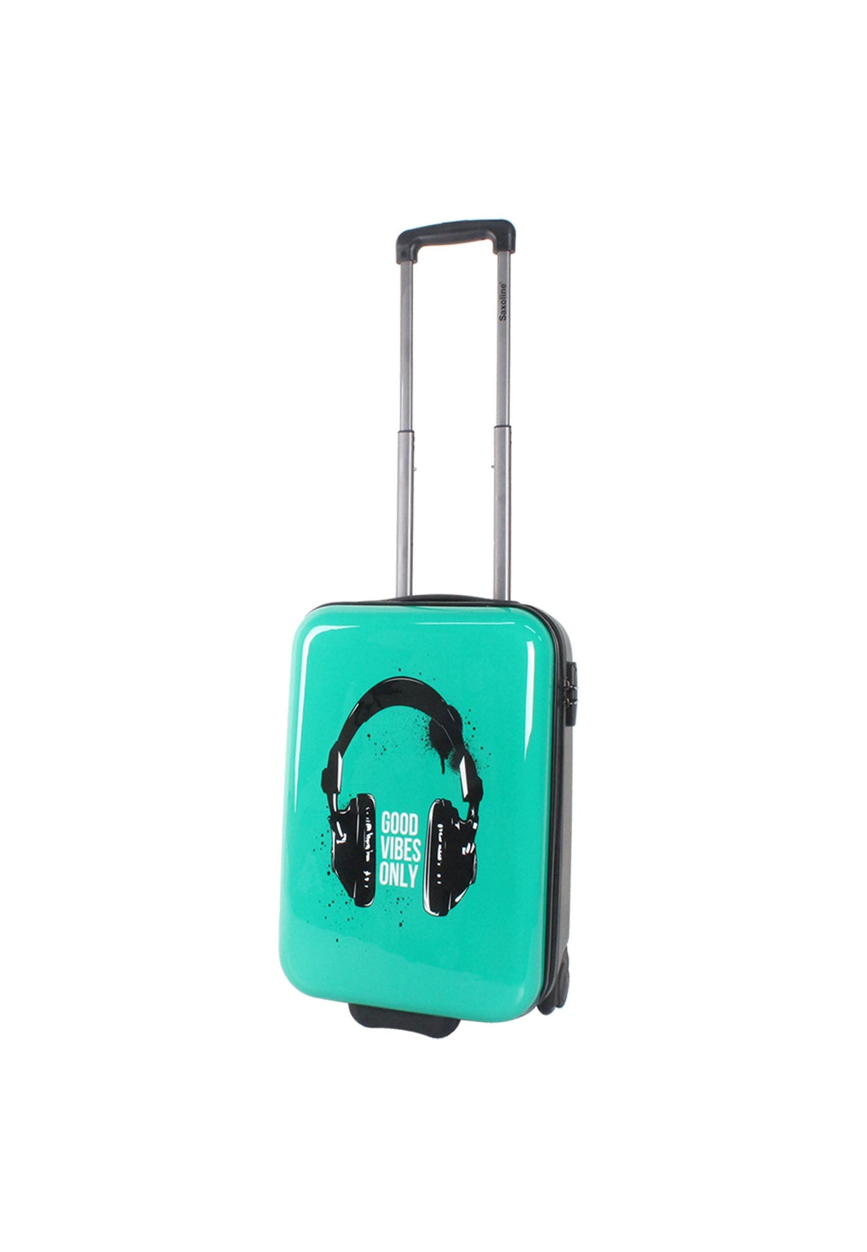 Saxoline Headphone Printed Hard Suitcase - Small