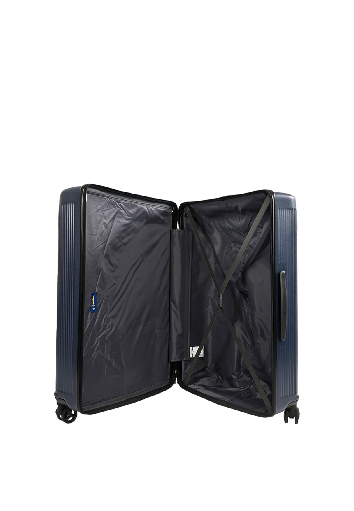 Saxoline Algarve Hard Suitcase - Navy Medium