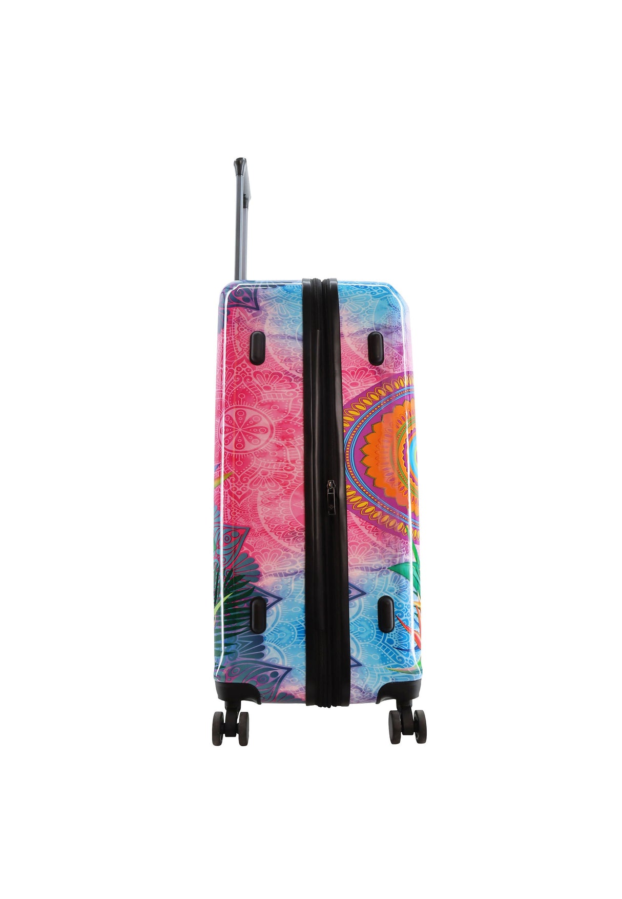 Saxoline Blue Butterfly Nature Printed Hard Suitcase Large