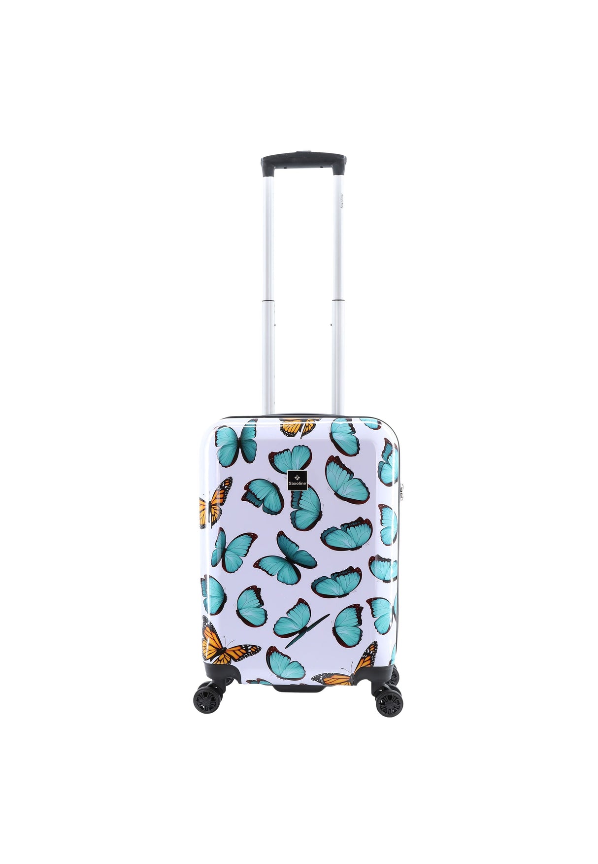 Saxoline Springful Butterfly Print Hard Suitcase Set