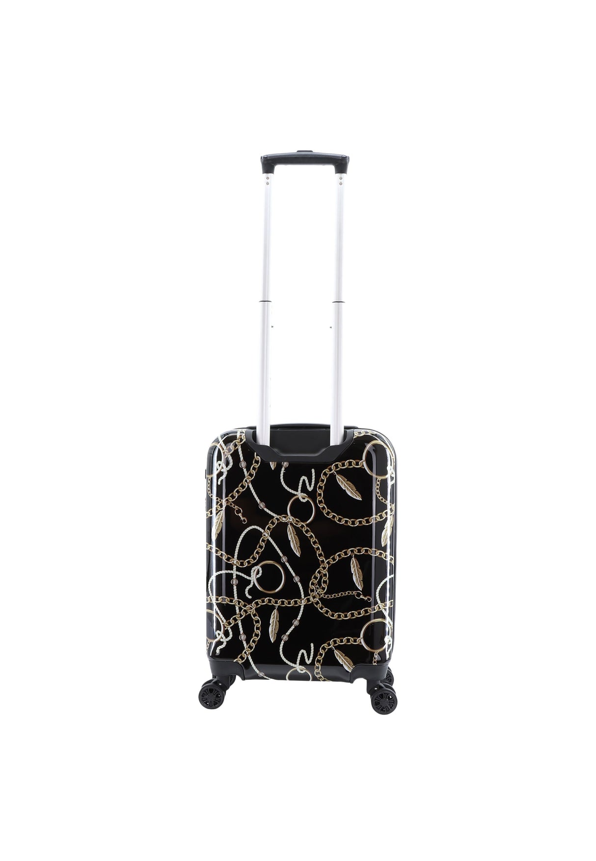 Saxoline Golden Age Print Hard Suitcase Small