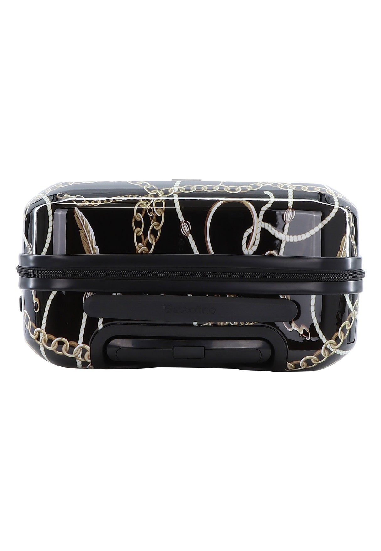 Saxoline Golden Age Print Hard Suitcase Small