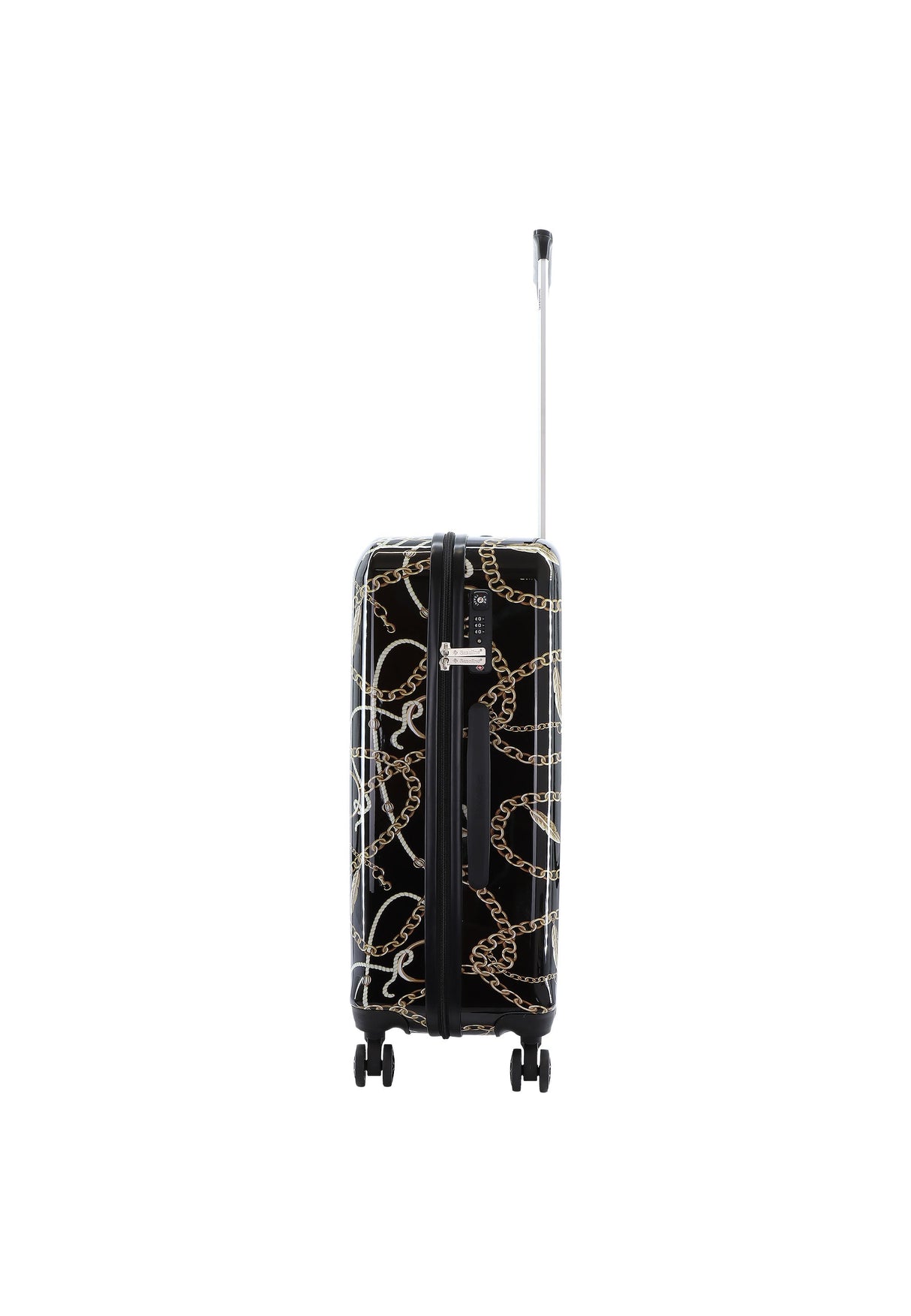 Saxoline Golden Age Print Hard Suitcase Medium
