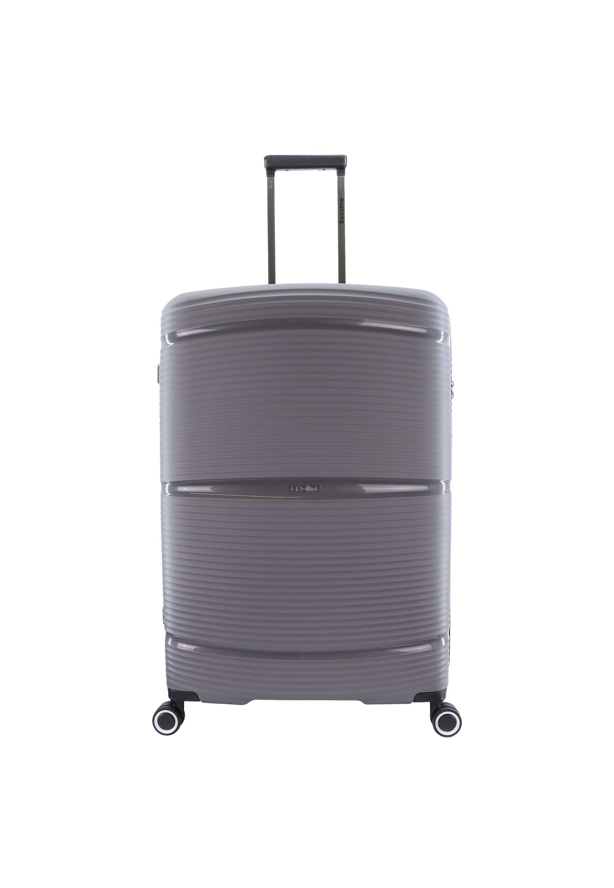 Saxoline Taupe Large Hard-shell Suitcase