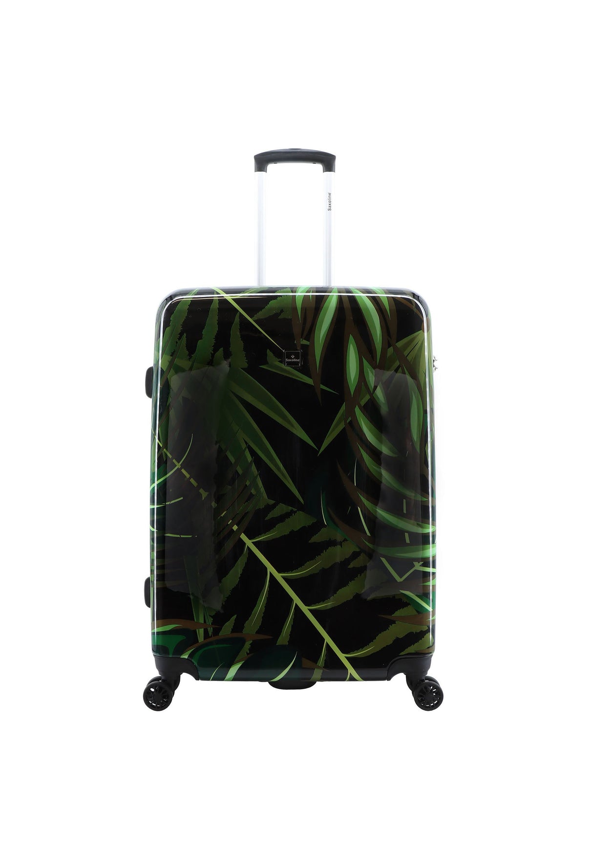 Saxoline Palm Leaves Print Hard Suitcase Set