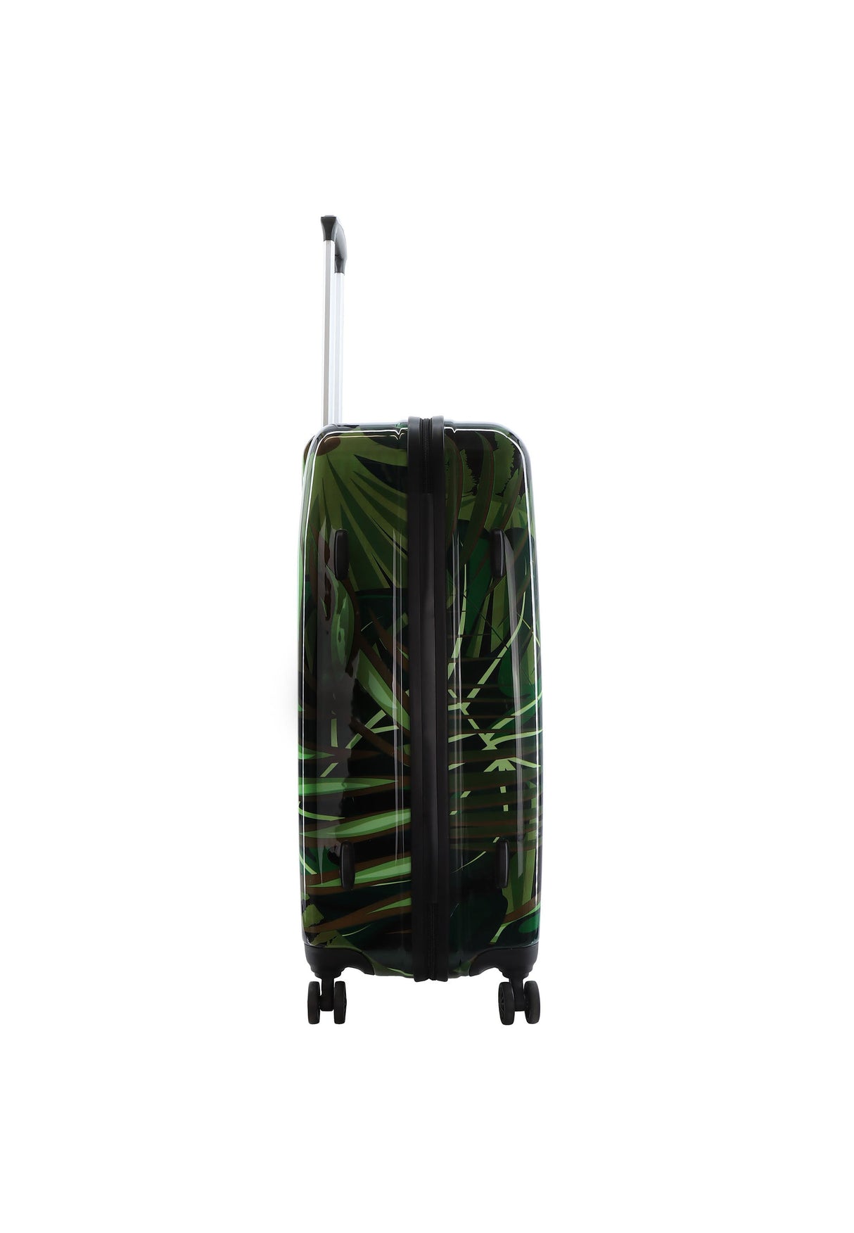 Saxoline Palm Leaves Print Hard Suitcase Set