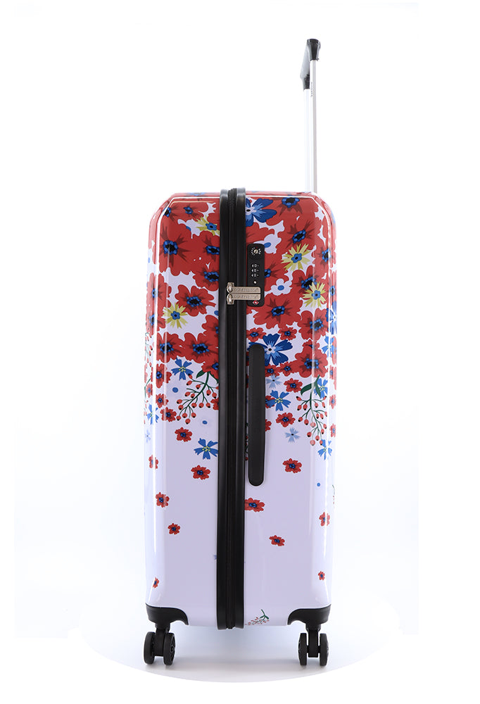 Saxoline Harde Blessing Flowers Print Hard Suitcase Large