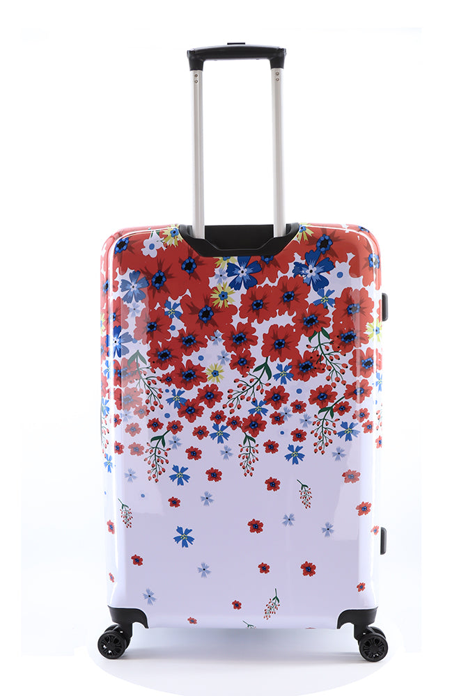 Saxoline Harde Blessing Flowers Print Hard Suitcase Large