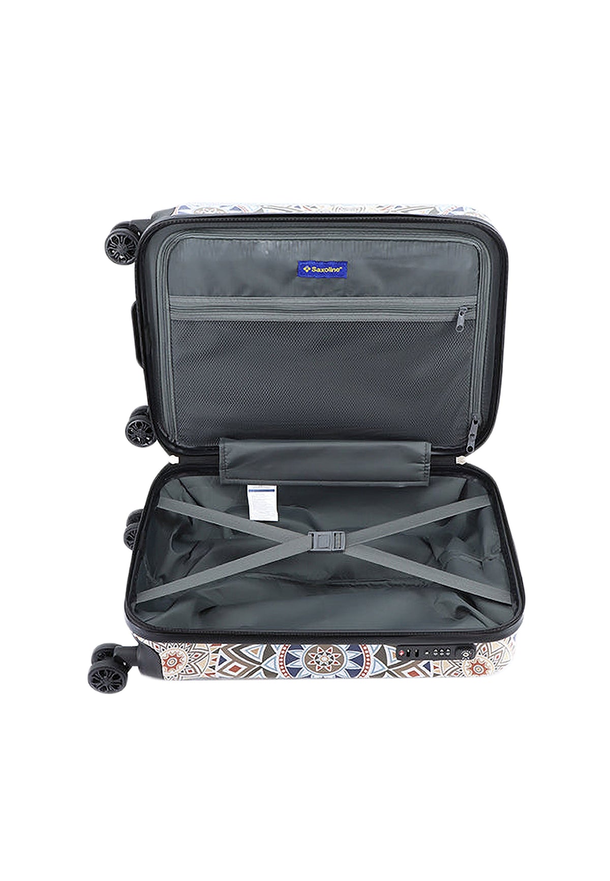 Saxoline Mosaic Culture Cabin Hard-shell Suitcase