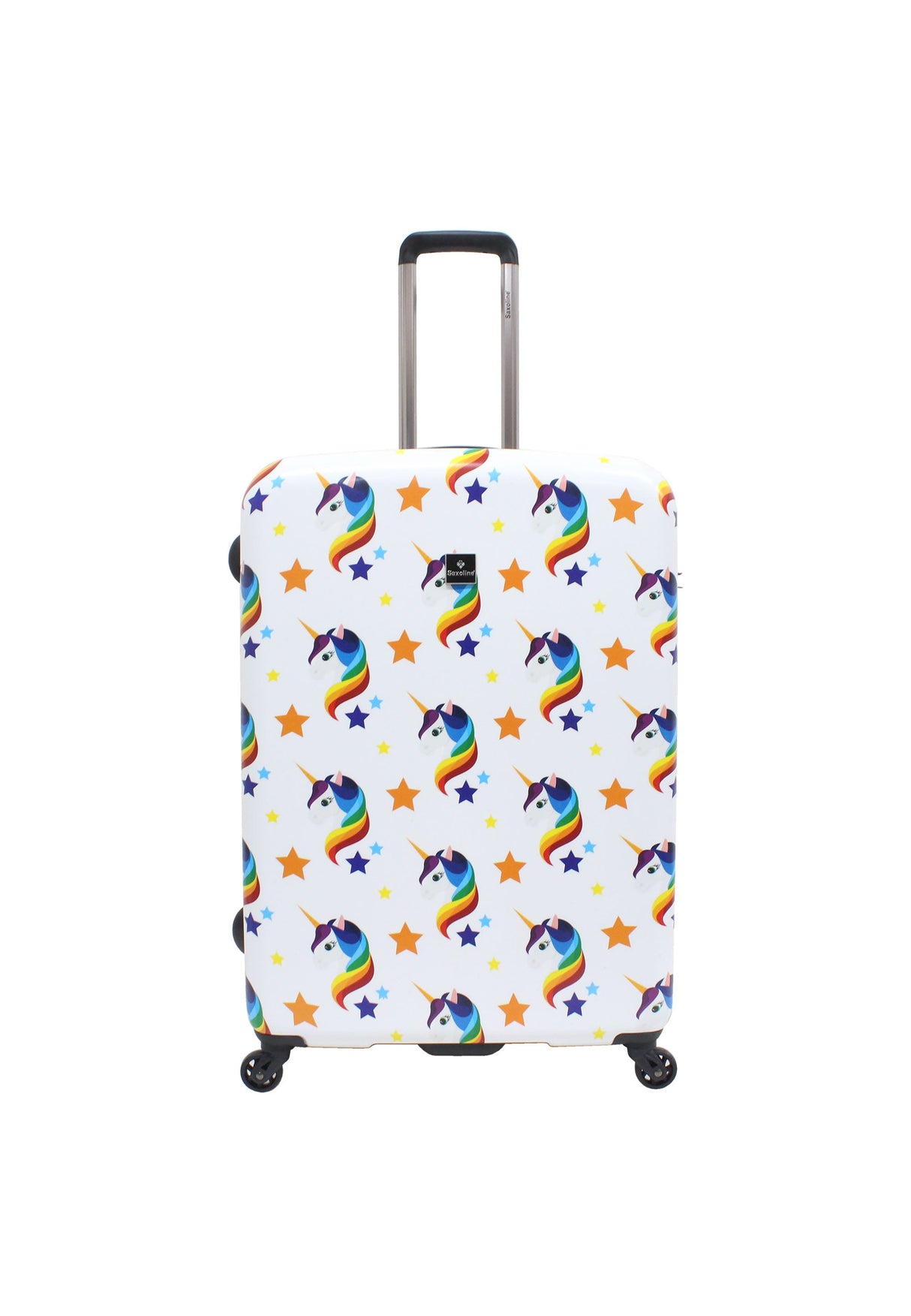 Saxoline Unicorn Printed Hard Suitcase Set