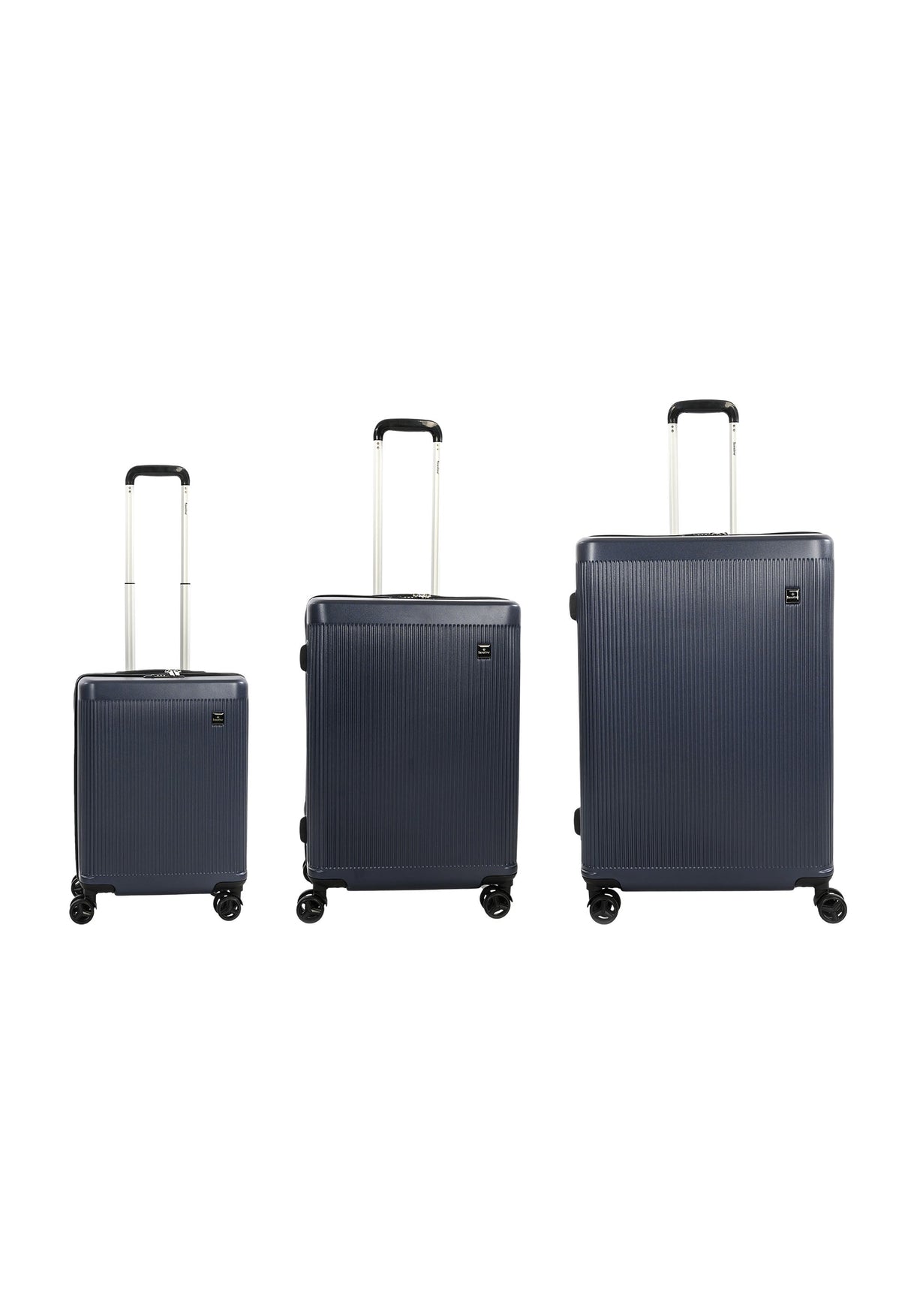 Saxoline Algarve Hard Suitcase - Navy Set
