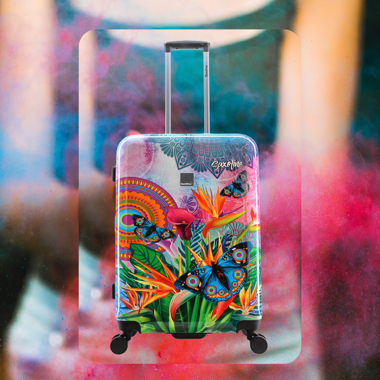 Printed Luggage