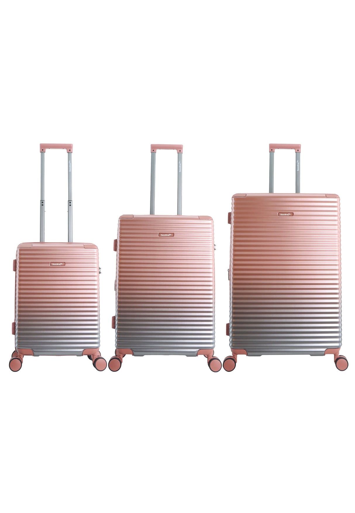 Saxoline Blue Elite Hard Suitcase Set -(S/M/L)