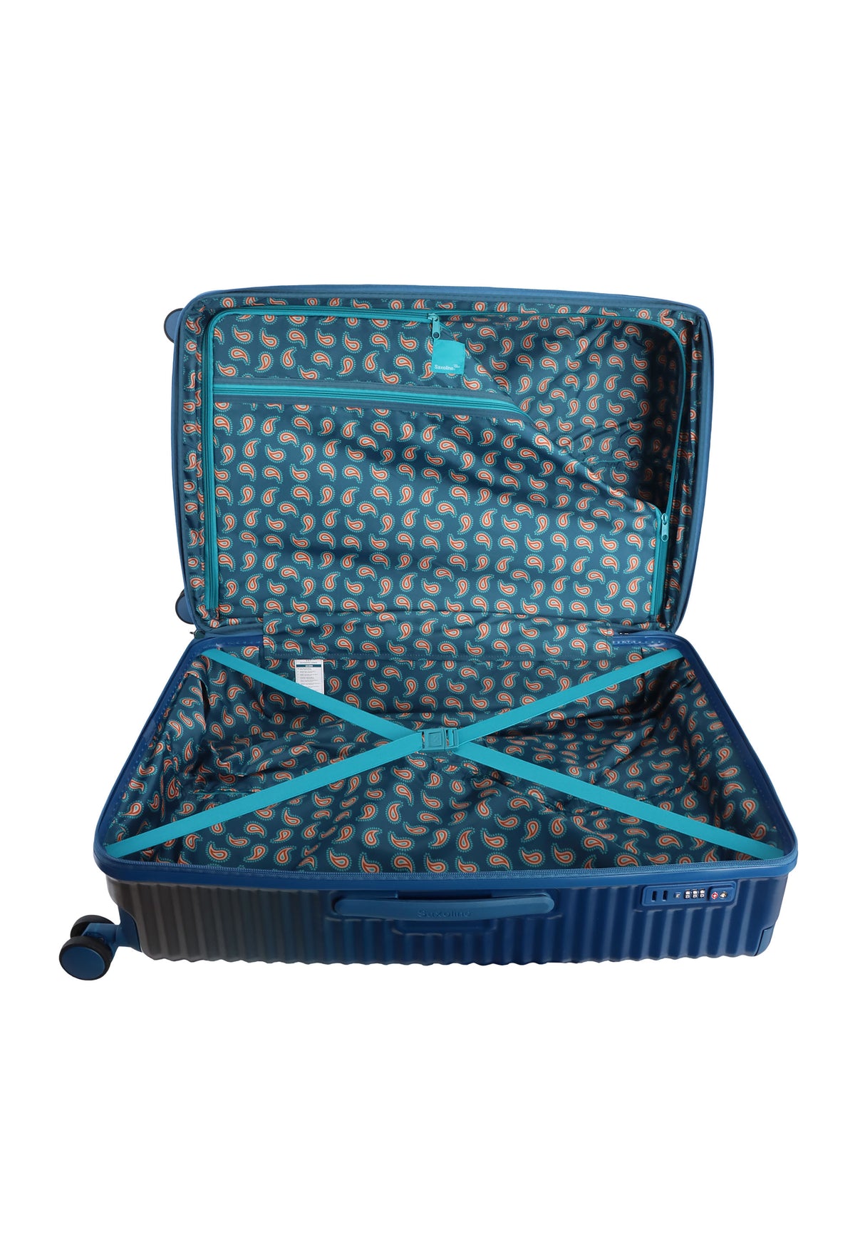 Saxoline Blue Elite Hard Suitcase Set -(S/M/L)