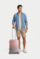 Saxoline Blue Elite Hard Hand Luggage - Small