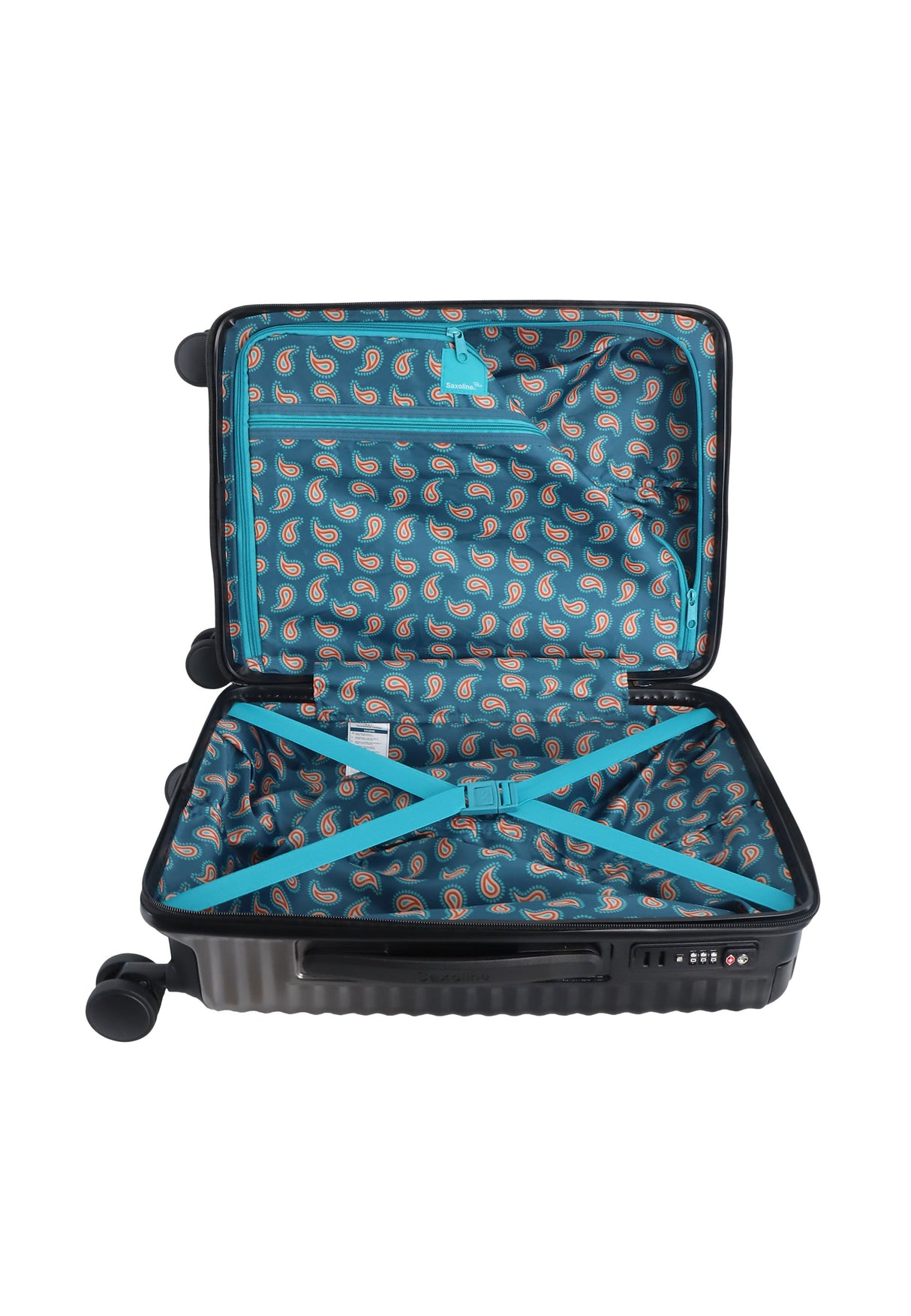Saxoline Blue Elite Hard Hand Luggage - Small
