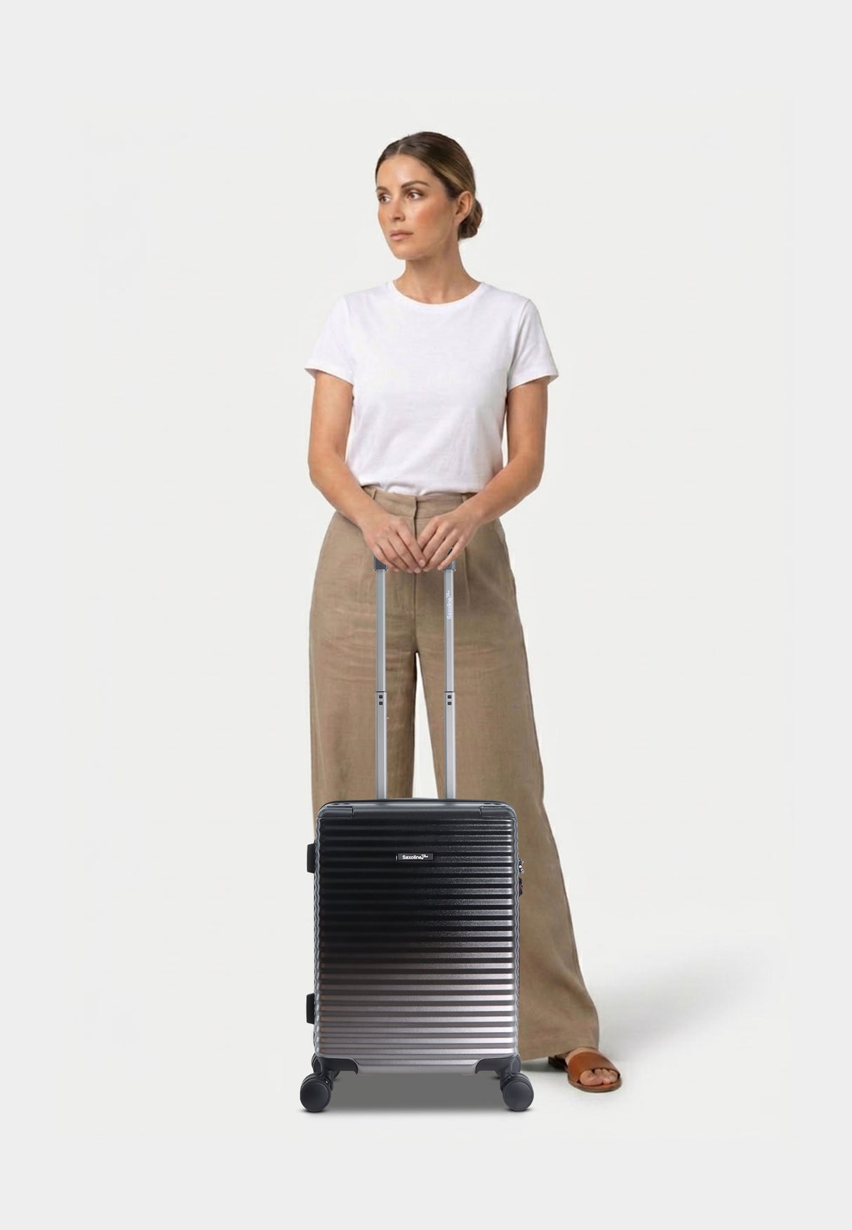 Saxoline Blue Elite Hard Hand Luggage - Small