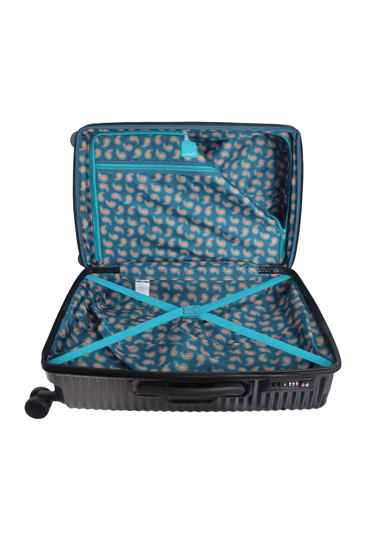 Saxoline Blue Elite Hard Suitcase - Medium