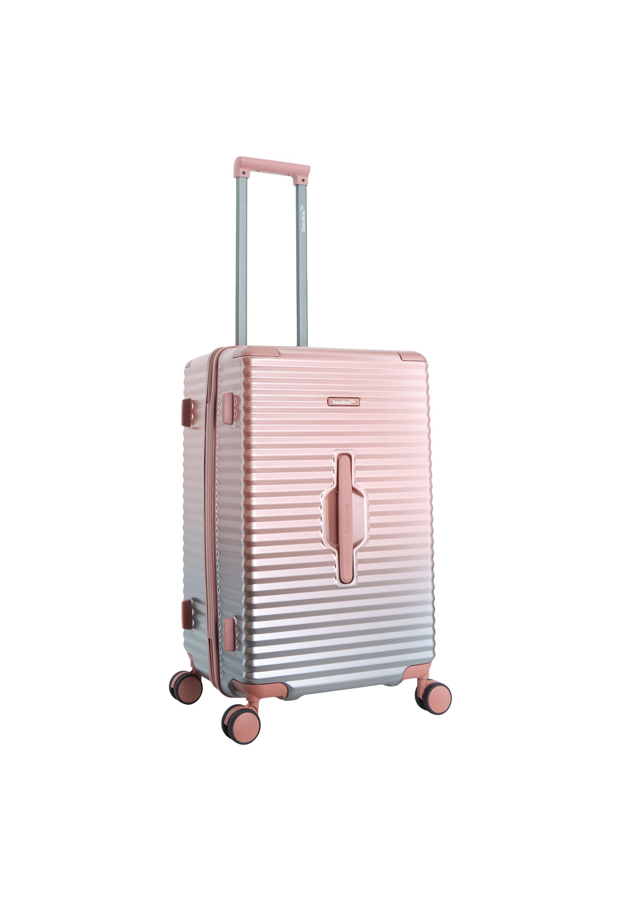 Saxoline Blue Elite Trunk Hard Suitcase - Medium