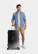 Saxoline Blue Elite Trunk Hard Suitcase - Large