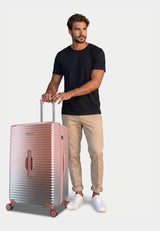 Saxoline Blue Elite Trunk Hard Suitcase - Large