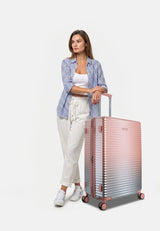 Saxoline Blue Elite Hard Suitcase - Large
