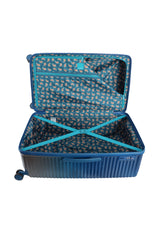 Saxoline Blue Elite Trunk Hard Suitcase - Large