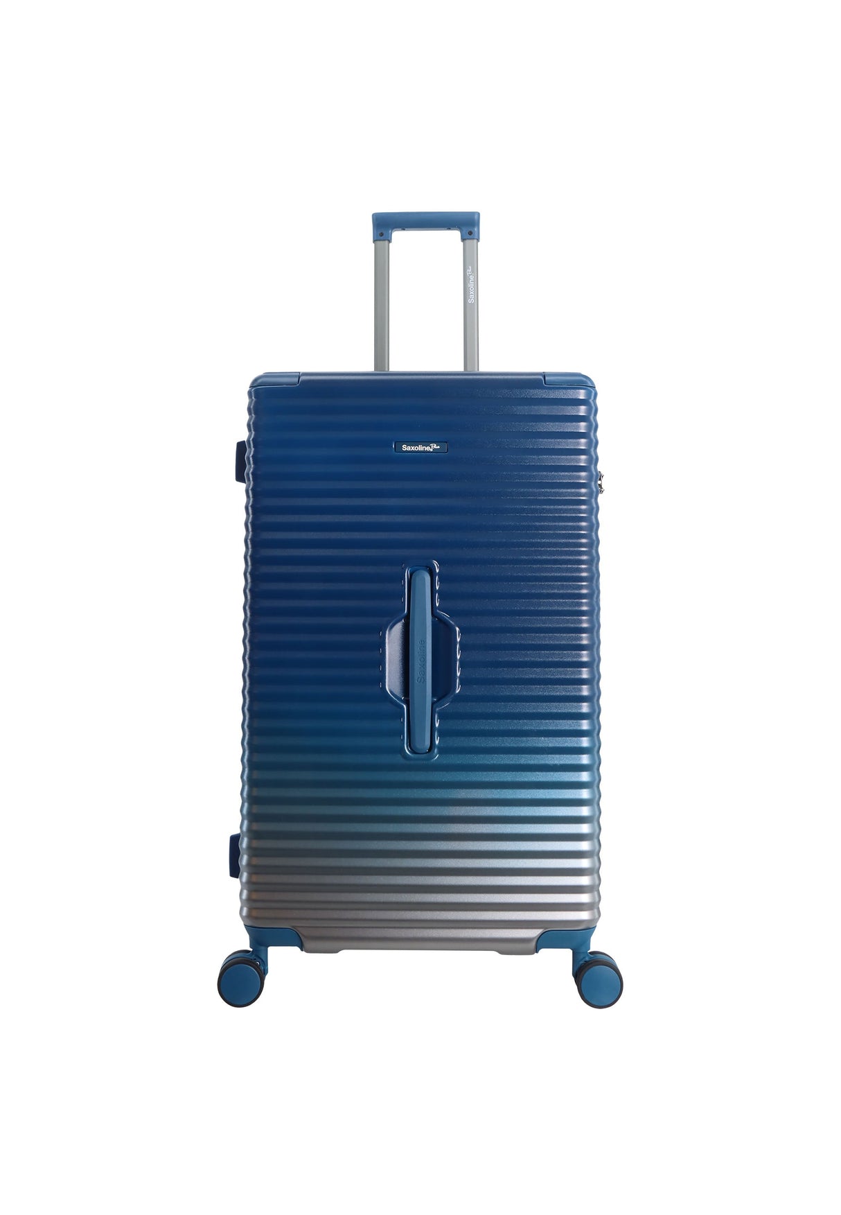 Saxoline Blue Elite Trunk Hard Suitcase - Large