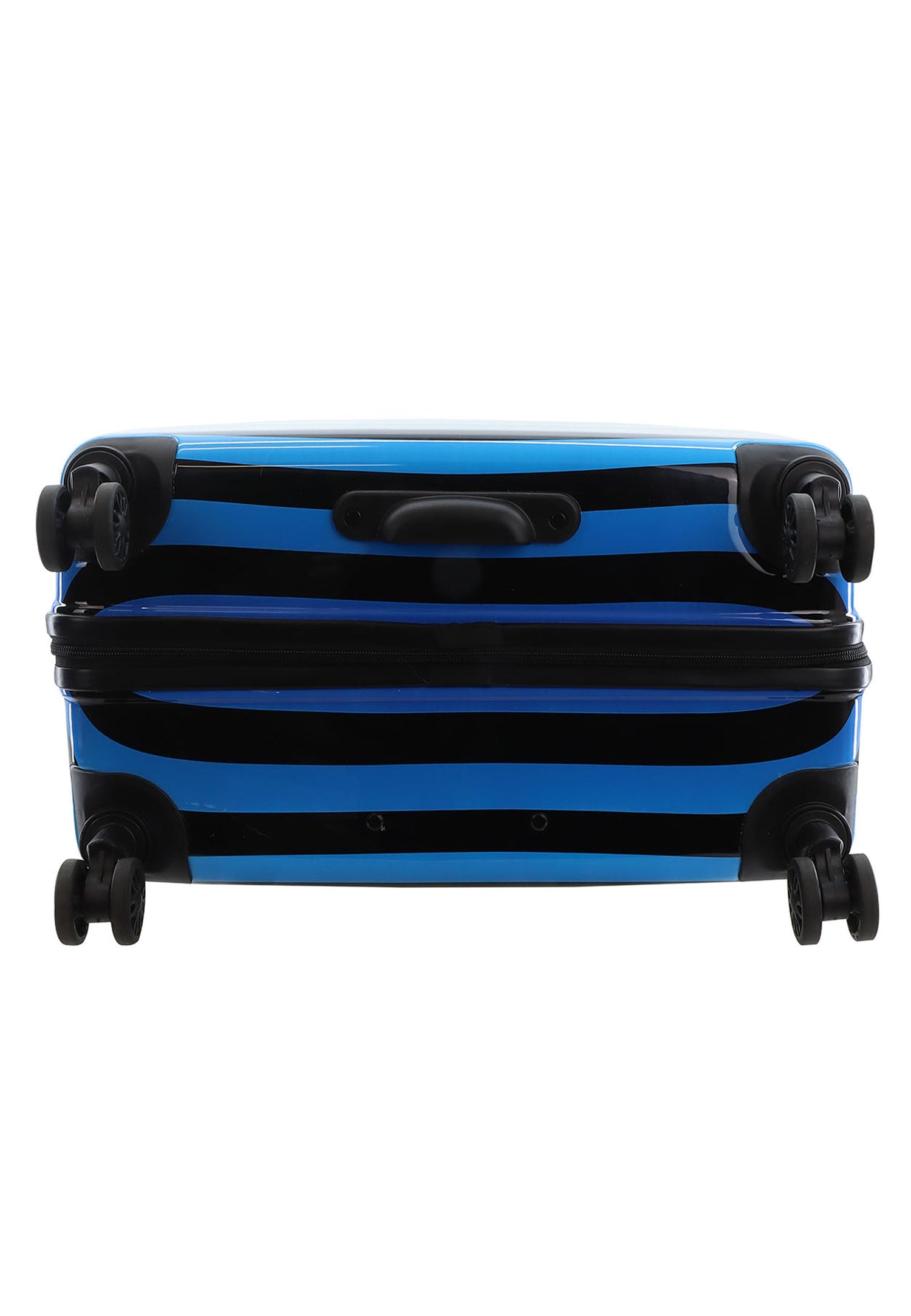 Saxoline Color Strip Print Hard Suitcase Set