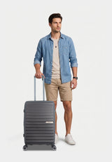 Saxoline Blue Resort Hard Suitcase Medium