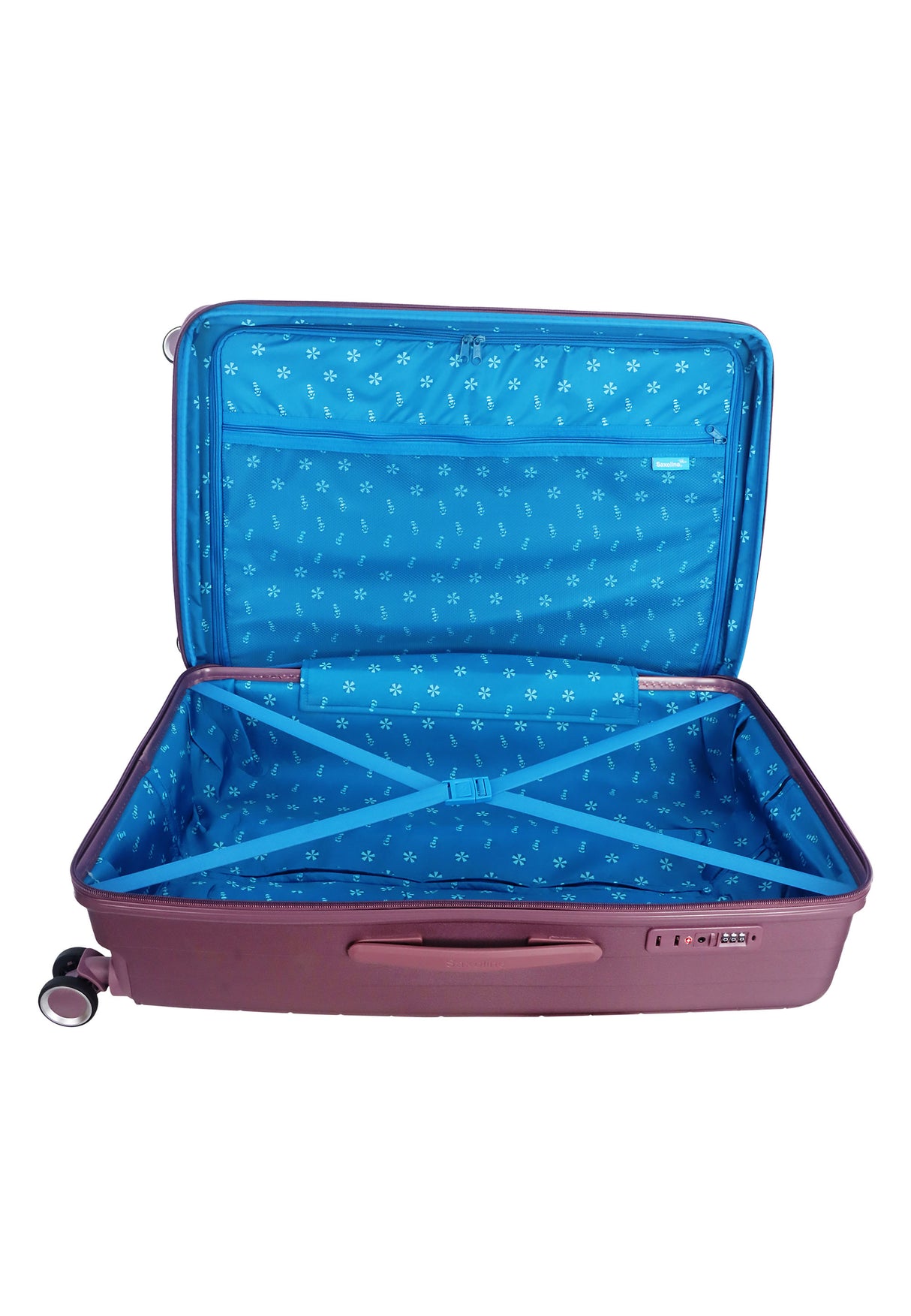 Saxoline Blue Resort Hard Suitcase Large