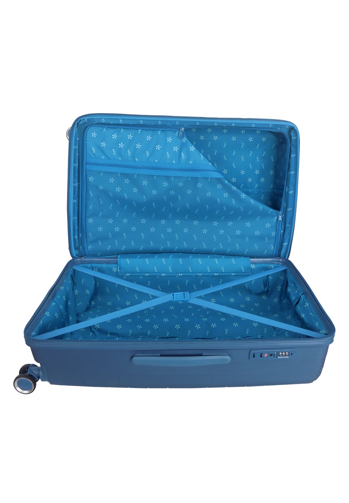 Saxoline Blue Resort Hard Suitcase Large
